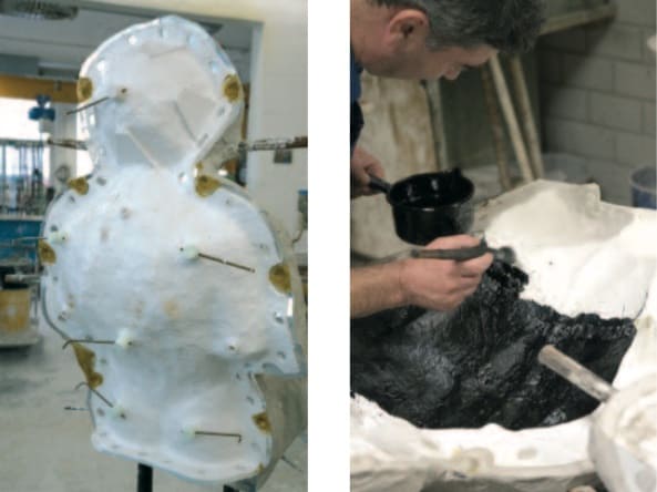 Silikonformherstellung