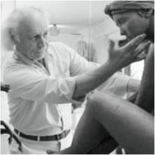 Prorait-Foto Bildhauer Prof. Erwin A. Schinzel