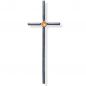 Preview: Grabkreuz »Kreuz mit vergoldeter Hohlkugel«, aufliegend oder freistehend, 75 cm hoch Preview: Grabkreuz »Kreuz mit vergoldeter Hohlkugel«, aufliegend oder freistehend, 75 cm hoch