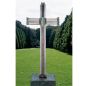 Preview: Grabkreuz »Baumkreuz«, Bronze und Aluminium, 123 cm hoch