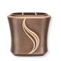 Preview: Bteite Wandvase »Lia«, Bronze, 17 cm hoch Preview: Bteite Wandvase »Lia«, Bronze, 17 cm hoch
