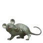 Preview: Bronzefigur »Maus mit erhobener Pfote«, Bronze, Atelier Strassacker, 5 x 10 x 4 cm Preview: Bronzefigur »Maus mit erhobener Pfote«, Bronze, Atelier Strassacker, 5 x 10 x 4 cm