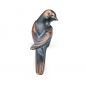 Preview: Bronzefigur »Vogel, Kantenhocker« Preview: Bronzefigur »Vogel, Kantenhocker«