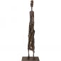 Mobile Preview: Bronzeskulptur »Afrikanerin« Vitali Safronov, Edition Strassacker, 78 x 23 x 18 cm