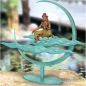 Preview: Bronzeskulptur »Buddha vor Vollmond«, Bronze, 63 cm hoch Preview: Bronzeskulptur »Buddha vor Vollmond«, Bronze, 63 cm hoch