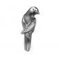 Preview: Figur »Vogel, Kantenhocker« Aluminium Preview: Figur »Vogel, Kantenhocker« Aluminium
