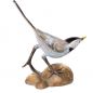 Preview: Gartenfigur »Bachstelze«, Bronze, farbig patiniert, 16 x 15 x 7 cm