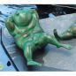 Preview: Gartenfigur »Frosch Träumer Rudi« Bronze Preview: Gartenfigur »Frosch Träumer Rudi« Bronze