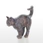 Preview: Gartenfigur »Stehende junge Katze«, Bronze, Seitenansicht Preview: Gartenfigur »Stehende junge Katze«, Bronze, Seitenansicht