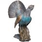 Preview: Gartenskulptur »Auerhahn« Bronze, Atelier Strassacker, 66 x 40 x 54 cm Preview: Gartenskulptur »Auerhahn« Bronze, Atelier Strassacker, 66 x 40 x 54 cm