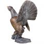 Preview: Gartenskulptur »Auerhahn« Bronze, Atelier Strassacker, 66 x 40 x 54 cm Preview: Gartenskulptur »Auerhahn« Bronze, Atelier Strassacker, 66 x 40 x 54 cm