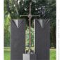 Mobile Preview: Bronzekreuz »Kreuz mit Zirkonia-Kristall« Atelier Binder