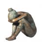 Preview: Grabfigur »Trauernde, sitzend« von Erwin A. Schinzel, Bronze, 18 x 12 x 19 cm