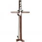 Preview: Grabkreuz »Freistehendes Kreuz mit Blattranke«, Atelier Binder, 100 x 45 x 11 cm Preview: Grabkreuz »Freistehendes Kreuz mit Blattranke«, Atelier Binder, 100 x 45 x 11 cm