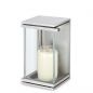 Preview: Moderne Grablaterne »Cobo«, Edelstahl, 18 cm hoch Preview: Moderne Grablaterne »Cobo«, Edelstahl, 18 cm hoch