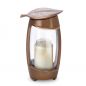 Preview: Grableuchte »Helio«, Bronze, Patina »dunkelbraun«, 25 cm hoch Preview: Grableuchte »Helio«, Bronze, Patina »dunkelbraun«, 25 cm hoch