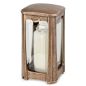 Preview: Grablicht »Nomo« aus Bronze, 24 x 12 x 12 cm Preview: Grablicht »Nomo« aus Bronze, 24 x 12 x 12 cm