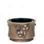 Preview: Grabschale »Rose« Bronze, Bronzegiesserei Filthaut, 20,5 x ø 32 cm Preview: Grabschale »Rose« Bronze, Bronzegiesserei Filthaut, 20,5 x ø 32 cm