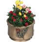 Preview: Grabschale »Rose« Bronze Preview: Grabschale »Rose« Bronze