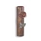 Preview: Kleine Wandvase »Rose«, Bronze, farbige Patinierung, 13 x ø 3 cm Preview: Kleine Wandvase »Rose«, Bronze, farbige Patinierung, 13 x ø 3 cm