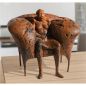 Preview: Bronze-Skulptur »Ersesselt« Anette Mürdter