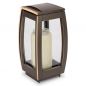 Preview: Moderne Grableuchte »Torsa« Bronze, 24,5 x 11,5 x 11.5 cm Preview: Moderne Grableuchte »Torsa« Bronze, 24,5 x 11,5 x 11.5 cm