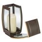 Preview: Moderne Grableuchte »Torsa« Bronze Preview: Moderne Grableuchte »Torsa« Bronze