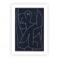 Mobile Preview: Postkarte »wachsamer Engel«, Paul Klee, 1939