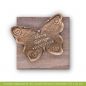 Mobile Preview: Schriftträger »Schmetterling« Bronze