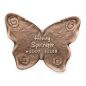 Preview: Schrifttafel mit individueller Beschriftung »Schmetterling«, Bronze, 15 x 20 cm Preview: Schrifttafel mit individueller Beschriftung »Schmetterling«, Bronze, 15 x 20 cm