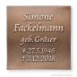 Preview: Schrifttafel mit individueller Beschriftung »Schmetterling«, Bronze, 15 x 20 cm Preview: Schrifttafel mit individueller Beschriftung »Schmetterling«, Bronze, 15 x 20 cm