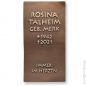 Preview: Schrifttafel mit individueller Beschriftung »Schmetterling«, Bronze, 15 x 20 cm Preview: Schrifttafel mit individueller Beschriftung »Schmetterling«, Bronze, 15 x 20 cm