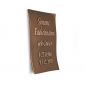 Preview: Schrifttafel »Schriftblatt« Bronze Preview: Schrifttafel »Schriftblatt« Bronze