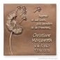 Preview: Schrifttafel mit individueller Beschriftung »Schmetterling«, Bronze, 15 x 20 cm Preview: Schrifttafel mit individueller Beschriftung »Schmetterling«, Bronze, 15 x 20 cm