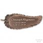Preview: Schrifttafel mit individueller Beschriftung »Schmetterling«, Bronze, 15 x 20 cm Preview: Schrifttafel mit individueller Beschriftung »Schmetterling«, Bronze, 15 x 20 cm