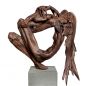 Preview: Skulptur »Engel« von Vitali Safronov, Bronzekunst, 22 x 30 x 14 cm
