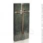 Preview: Skulptur »Freistehendes Kreuz aus Bronze und Aluminium« Preview: Skulptur »Freistehendes Kreuz aus Bronze und Aluminium«