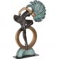 Preview: Skulptur »Tanzendes Mädchen« Ernest Demez, Edition Strassacker, 61 x 40 x 9,50 cm