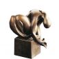 Mobile Preview: Brunnenfigur »Wasserschöpfer« von Theó Stuttgé, Bronze, Edition Strassacker, 41 cm hoch
