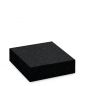 Preview: Steinsockel aus Indian Black-Granit, poliert, 17 x 17 x 6 cm