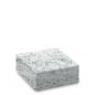 Preview: Steinsockel aus MP White-Granit, poliert, 15 x 15 cm