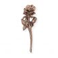 Preview: 18 x 6 cm, Symbole »Rose«, Bronze, Grabstein, Urnenplatte, Urnenwand Preview: 18 x 6 cm, Symbole »Rose«, Bronze, Grabstein, Urnenplatte, Urnenwand