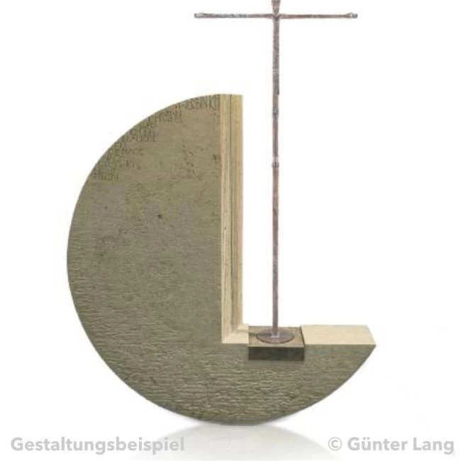 Skulptur »Christuskreuz« von Günter Lang