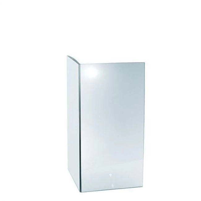 Ersatzteil »Winkelglas, klein«, Weißglas, 14 x 7,8 x 7,8 cm