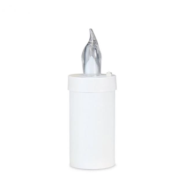 Ersatzteil »LED-Kerze, gross« für Wandlampen mit Glasflamme von Strassacker, 10 cm hoch
