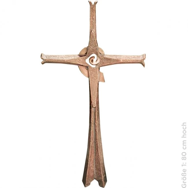 Grabkreuz »Kreuz mit Spirale« Atelier Binder