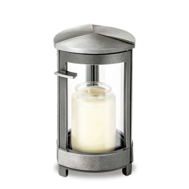 Moderne Grableuchte »Triseg«, Aluminium, 18 cm hoch