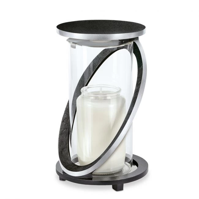 Grablaterne »Elypso«, Aluminium, Becherglas, 18 cm hoch