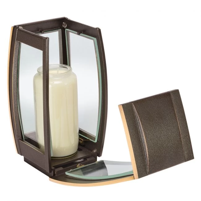 Moderne Grableuchte »Torsa« Bronze