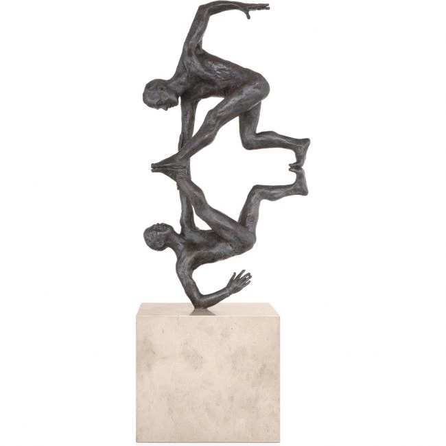 Skulptur »Engelgriff« Adelbert Heil, Edition Strassacker, 53 x 22 x 10 cm